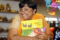 Jeeva Raghunathan, Children's Storyteller from Chennai at Mother,Jeeva Raghunathan, Children's Storyteller from Chennai at Mother